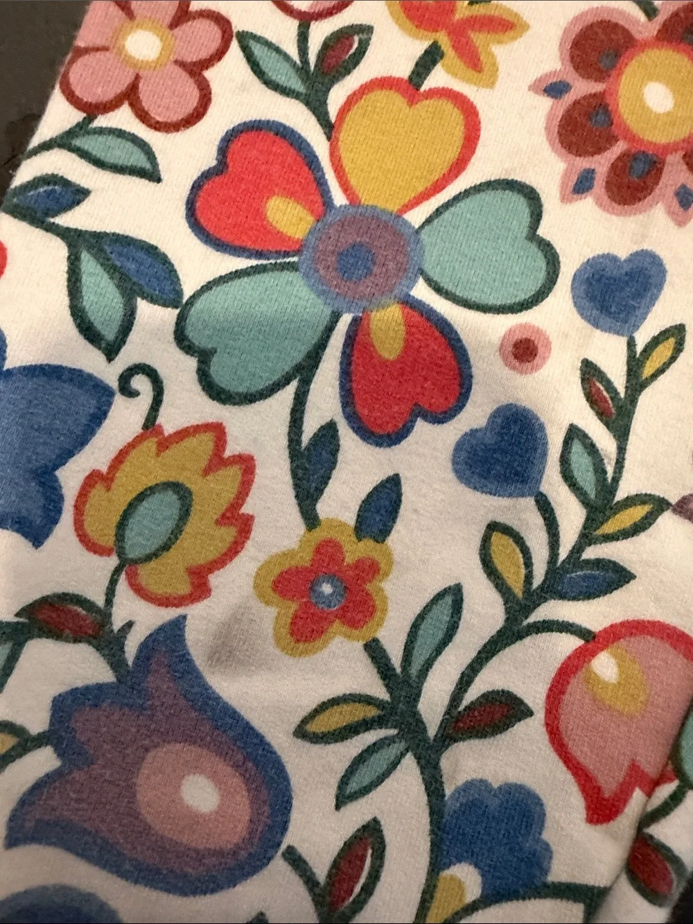 Mini Boden Girls Floral Print Leggings